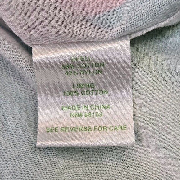 Lilly Pulitzer Lottie Salisbury Lace Rainbow Dress‎ Women's SIZE 0 Strapless - Picture 6 of 9